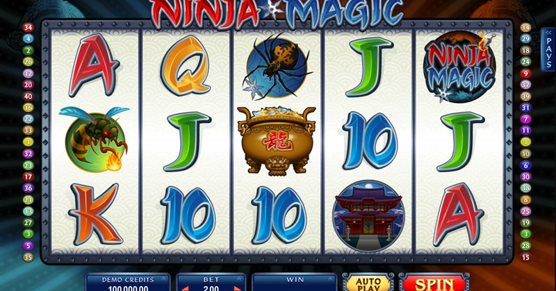 Spela på Ninja Magic online slot från Microgaming gratis | Casino Sverige